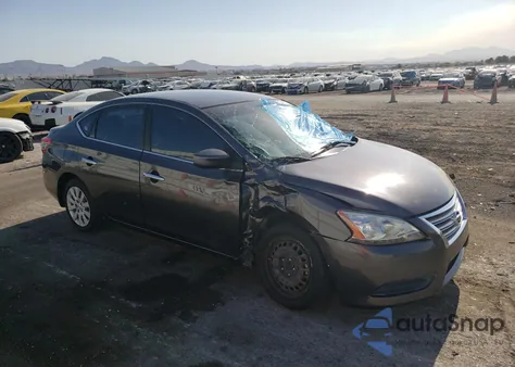 2013 Nissan Sentra S from USA, damaged, VIN 3N1AB7AP8DL691955